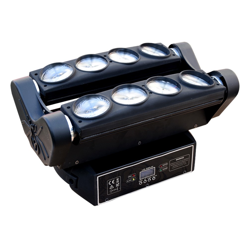 Đèn sân khấu KZ-LED 8 eyes full color spider lights