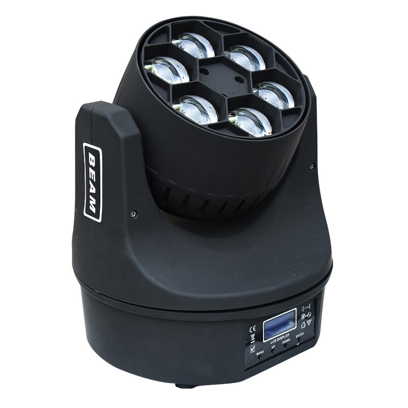 Đèn sân khấu Moving Head Beam Light KZ-6Pcs bee eyes 