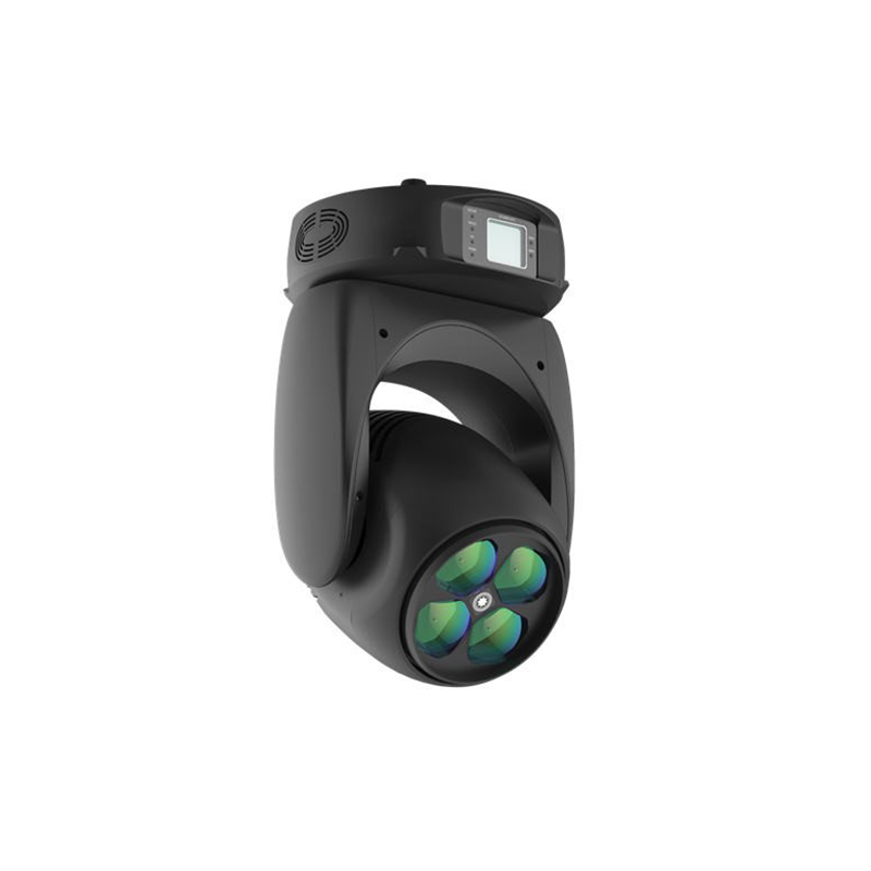 Beam Moving Head LED ZOOM 4x40W dạng tròn