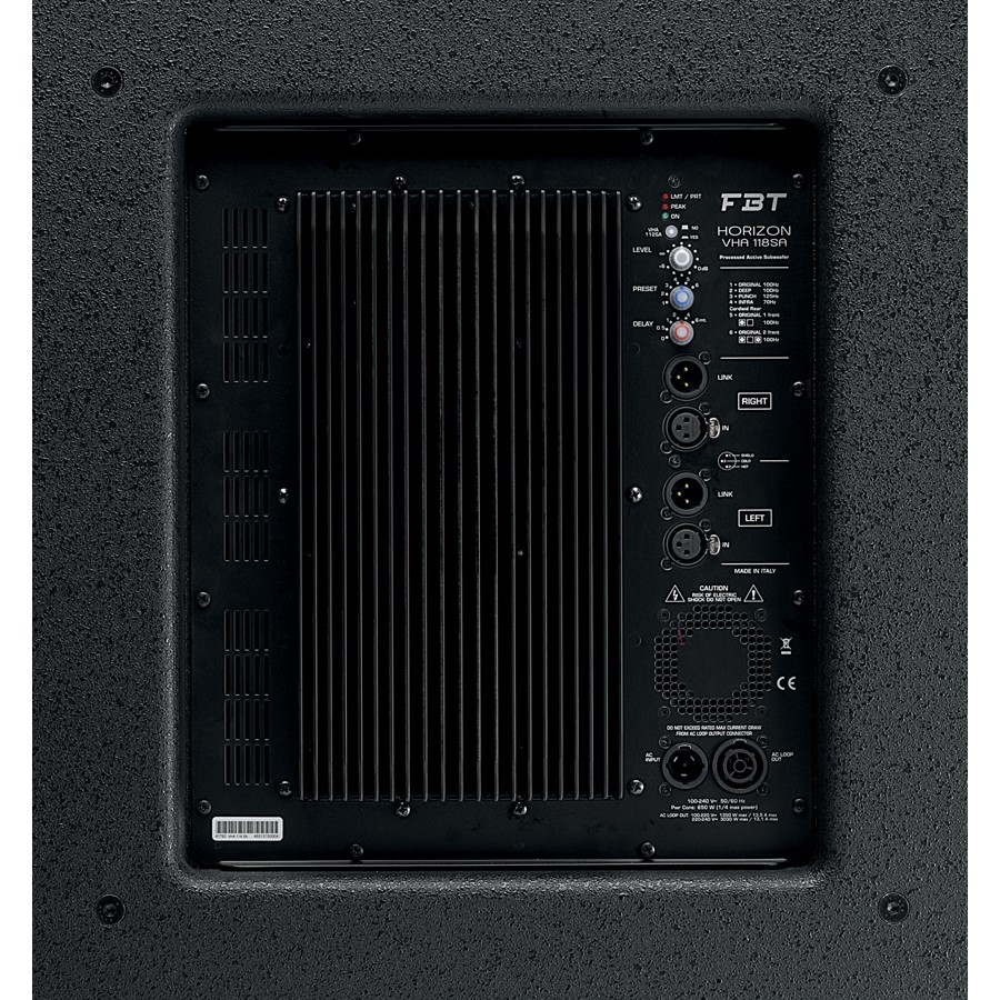 Loa FBT SUB Horizon VHA 118SA