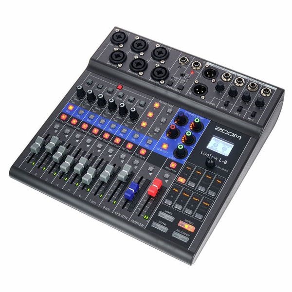 Mixer Digital Zoom LiveTrak L-8