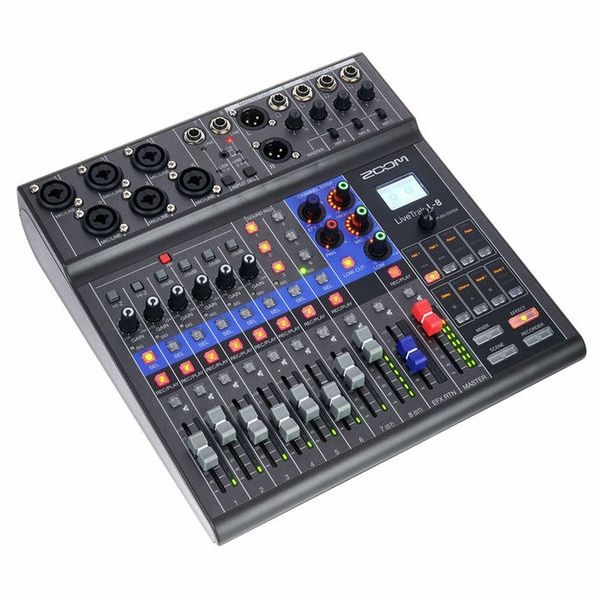 Mixer Digital Zoom LiveTrak L-8