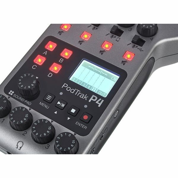 Mixer Digital Zoom PodTrak P4