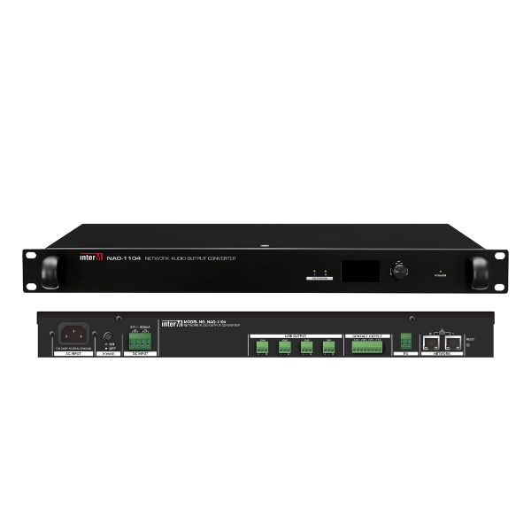 Hệ thống thông báo NAO-1104 Network Audio Output Converter