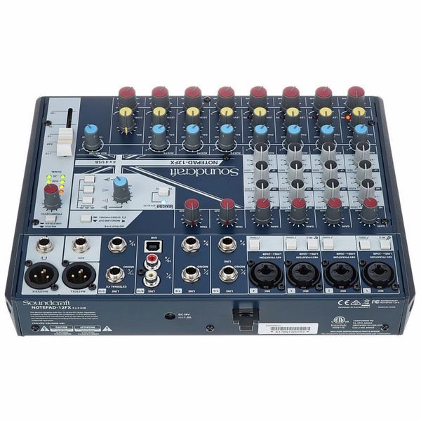 Mixer Soundcraft Notepad-12FX