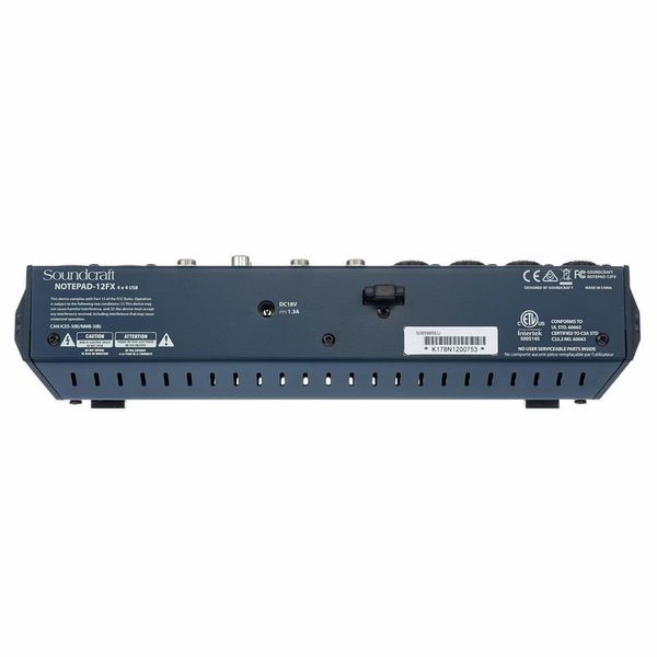 Mixer Soundcraft Notepad-12FX